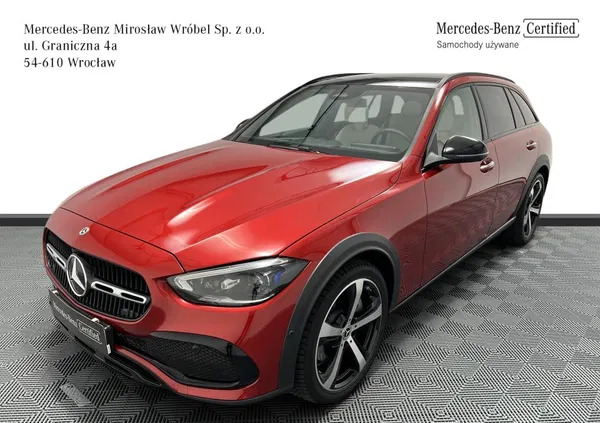 mercedes benz Mercedes-Benz Klasa C cena 289900 przebieg: 8000, rok produkcji 2022 z Wrocław